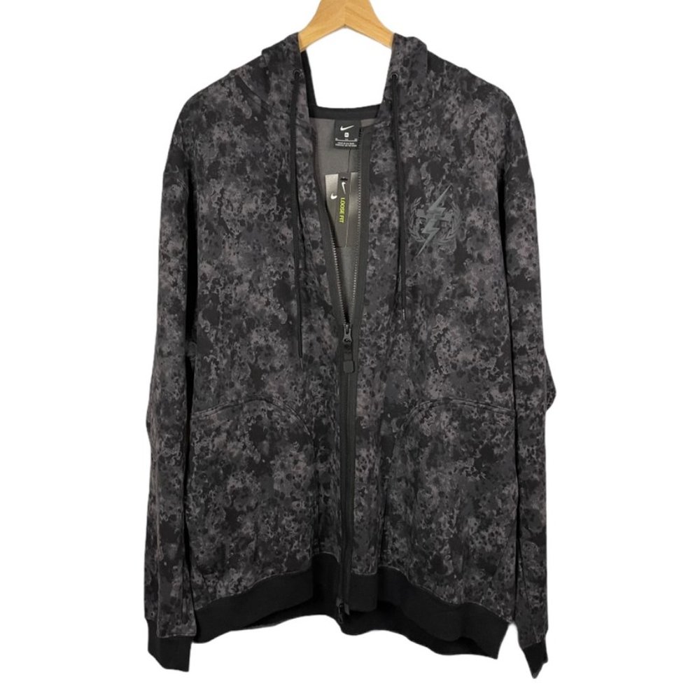 Nike LeBron Camo Fleece Full-Zip Jacket – Size XL
